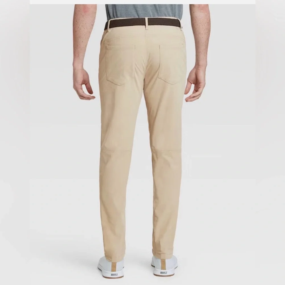 NWT All In Motion Men's Golf Pants Slim Moisture Wicking Quick Dry UPF- 36 x 32 - Picture 2 of 3